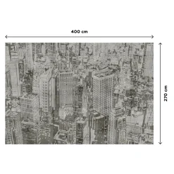 Discount Papier peint panoramique XL GINZA 400 x 270 cm - 4MURS Papiers Peints Panoramiques