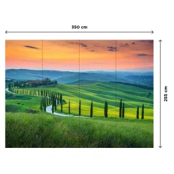 Outlet Papier peint panoramique XL PANJA 350 x 255 cm - 4MURS Papiers Peints Panoramiques|Papiers Peints