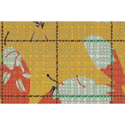 Fashion Papier peint panoramique XL FLAID 400 x 270 cm jaune bouton d'or Papiers Peints Panoramiques|Papiers Peints
