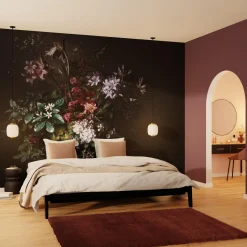 Clearance Papier peint panoramique XL FILAMENE 400 x 270 cm vert anglais et noir Papiers Peints Panoramiques|Papiers Peints