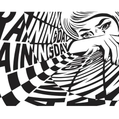 New Papier peint panoramique XL RAINING DAY X NAIRONE 360 x 270 cm noir Papiers Peints Panoramiques