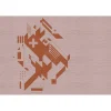 Sale Papier peint panoramique XL JASPE 400 x 270 cm orange - 4MURS Papiers Peints Panoramiques|Papiers Peints