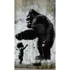 Sale Papier peint panoramique L GORILLA 159 x 280 cm - 4MURS Papiers Peints Panoramiques