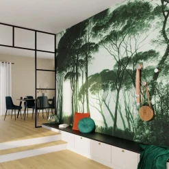 Hot Papier peint panoramique XL BOSQUET 400 x 270 cm vert anglais - 4MURS Papiers Peints Panoramiques|Papiers Peints