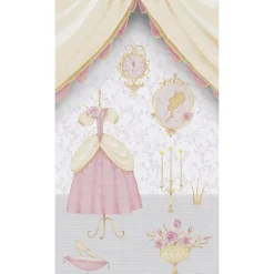 Clearance Papier peint panoramique L PRINCESSE ROSALY 159 x 280 cm - 4MURS Enfant Décors Panoramiques Enfant|Papiers Peints Enfant