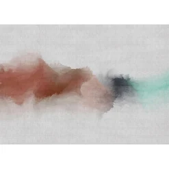 Sale Papier peint panoramique XL INKY 400 x 270 cm rouge et vert d'eau Papiers Peints Panoramiques|Papiers Peints