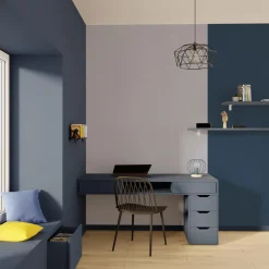 Discount Papier peint vinyle PODIUM coloris Gris clair - 4MURS Papiers Peints