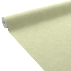 Discount Papier peint vinyle SYDNEY coloris vert amande - 4MURS Papiers Peints