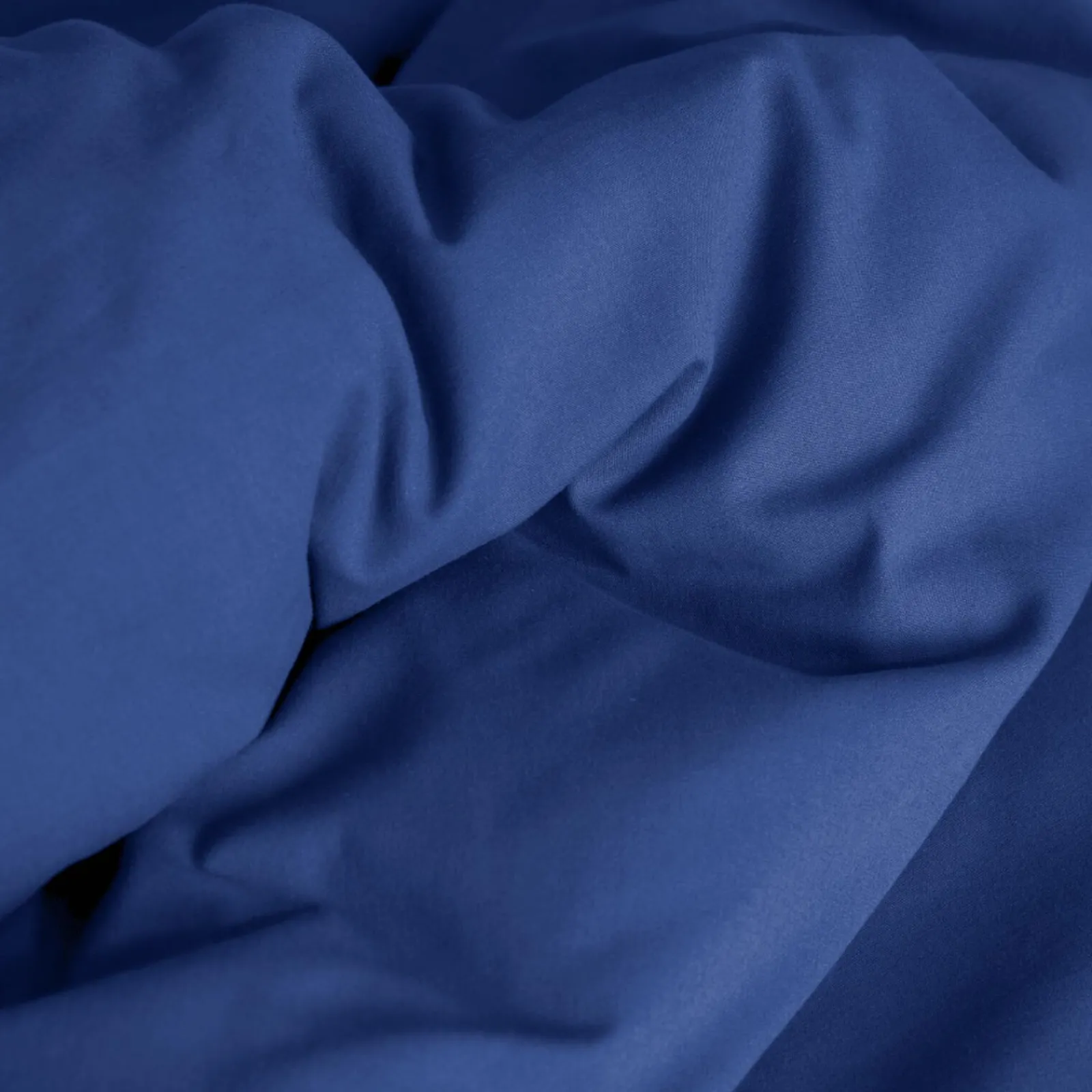 Fashion Parure de lit BLUE coloris bleu outremer 240 x 220 cm - 4MURS Linge De Maison