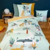 Best Parure de lit JUNGLE MANIA coloris multicolore 140 x 200 cm - 4MURS Enfant Textile De Maison Enfant|Linge De Maison