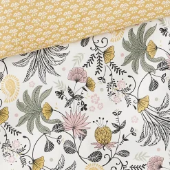 Discount Parure de lit satin bio WAYAN coloris ocre 240 x 220 cm - 4MURS Linge De Maison