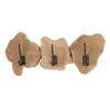 Clearance Patère ARACAJU coloris teck hauteur 20 cm - 4MURS Rangements