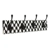 Outlet Patère COCO coloris noir et blanc - 4MURS Rangements