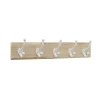 Outlet Patère LOUISE coloris Bois / blanc - 4MURS Rangements