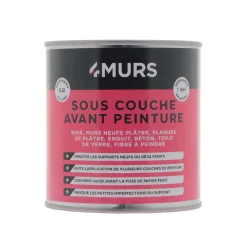Online Peinture SOUS COUCHE AVANT PEINTURE Peinture blanc 0,5 L - Peintures