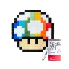 New Kit création PIXEL ART RAINBOW SHROOM - 4MURS Jeux Et Diy