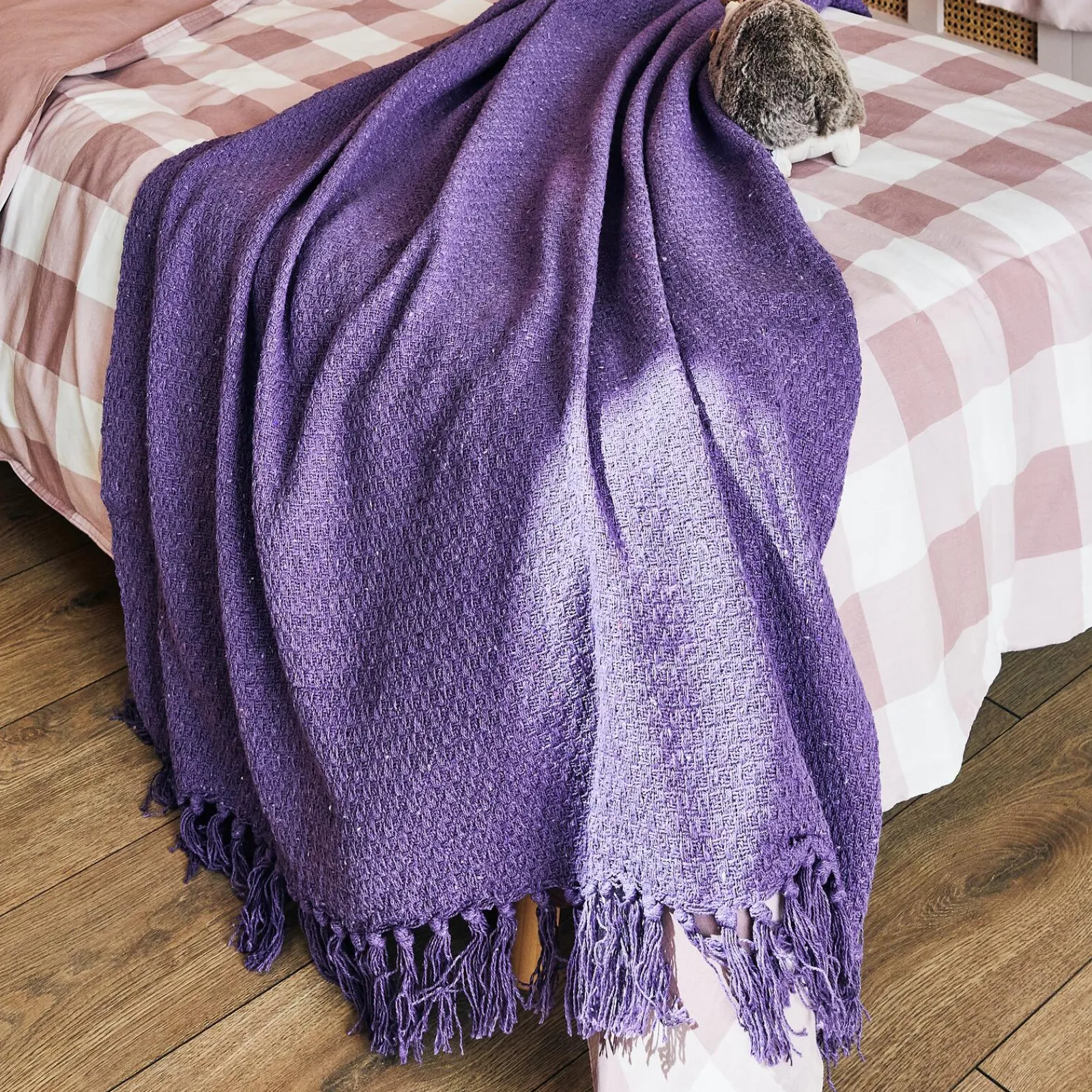 Best Plaid CRIXUS coloris violet - 4MURS Enfant Textile De Maison Enfant|Plaids