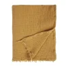 Best Plaid gaze de coton OCRA coloris ocre - 4MURS Enfant Textile De Maison Enfant|Plaids