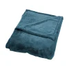 Fashion Plaid polaire TILLIE coloris bleu nuit - 4MURS Plaids