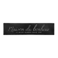Online Plaque métal ALIX coloris noir - 4MURS Objets Muraux
