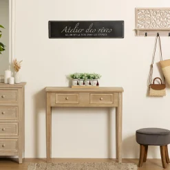 Online Plaque métal ALIX coloris noir - 4MURS Objets Muraux