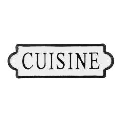Online Plaque métal ROOM SIGNS coloris noir - 4MURS Objets Muraux