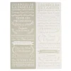Sale Plaque murale en bois HOUSE RULES coloris gris - 4MURS Objets Muraux