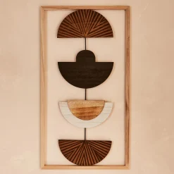 Online Plaque murale en bois MATAHARA coloris brun - 4MURS Objets Muraux