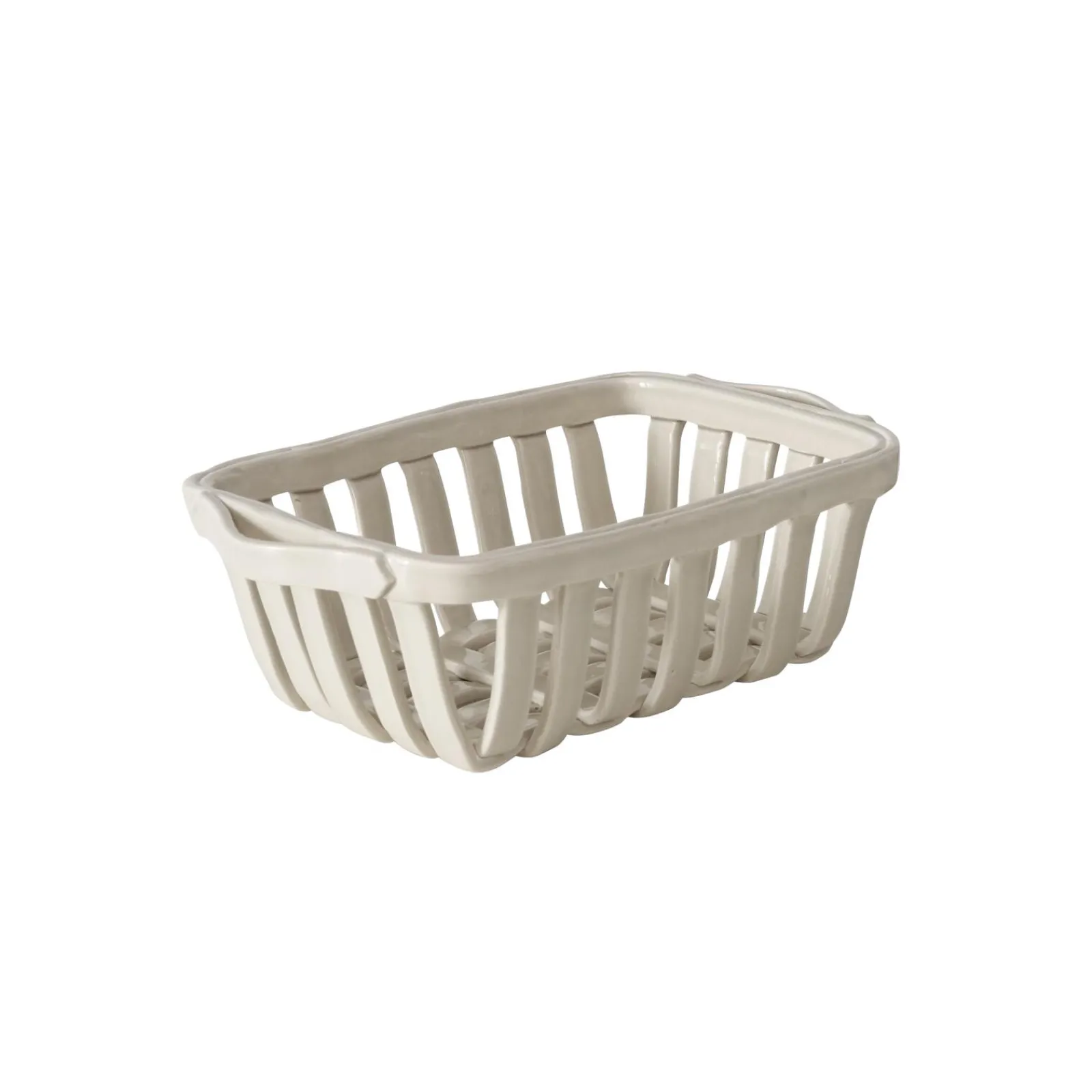 Sale Plat BARBERY coloris blanc - 4MURS Arts De La Table