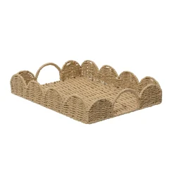Hot Plateau décoratif ONDULÉ coloris beige - 4MURS Objets Déco