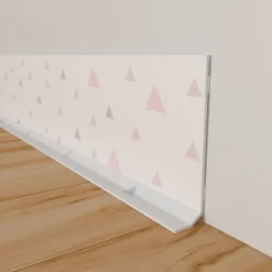 Online Plinthe déco TRIANGOLO coloris rose - 4MURS Revêtements De Sol