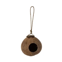 New Pot suspendu NOIX DE COCO coloris brun - 4MURS Objets Déco
