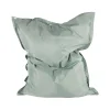 Sale Pouf BELIZE coloris vert sauge - 4MURS Chaises Et Tabourets
