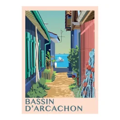 Clearance Affiche BASSIN D'ARCACHON 30 x 40 cm - 4MURS Tableaux Et Affiches