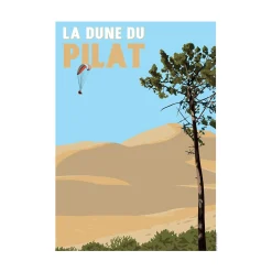 Hot Affiche DUNE DU PILAT 30 x 40 cm - 4MURS Tableaux Et Affiches