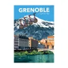 Sale Affiche GRENOBLE 30 x 40 cm - 4MURS Tableaux Et Affiches