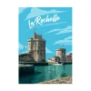 Fashion Affiche LA ROCHELLE 30 x 40 cm - 4MURS Tableaux Et Affiches