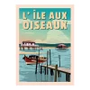 Discount Affiche ÎLE AUX OISEAUX 30 x 40 cm - 4MURS Tableaux Et Affiches