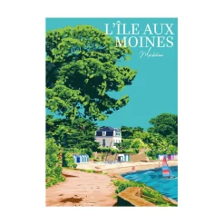 Clearance Affiche ÎLE AUX MOINES 30 x 40 cm - 4MURS Tableaux Et Affiches