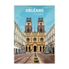 Best Affiche ORLÉANS 30 x 40 cm - 4MURS Tableaux Et Affiches