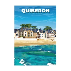 Online Affiche QUIBERON 30 x 40 cm - 4MURS Tableaux Et Affiches
