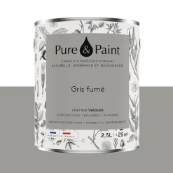Online Peinture Peinture gris fumé - 4MURS Peintures