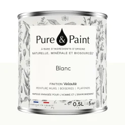 Online Peinture Peinture blanc 0,5 L - 4MURS Peintures