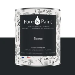 Outlet Peinture Peinture ébène 2,5 L - 4MURS Peintures