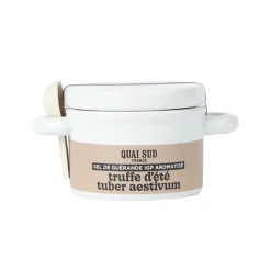 Sale Condiments SEL DE GUERANDE IGP À LA TRUFFE D'ÉTÉ - 4MURS Barbecue|Epicerie Salée