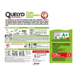 Hot Colle tout papier peint 0,3 Kg - 4MURS Pour La Pose