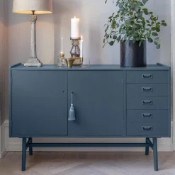 Best Peinture RELOOK MEUBLES Peinture bleu indigo Satiné 0,5 L Peintures