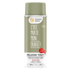Hot Peinture Bombe de peinture kaki Satiné 0,4 L Peintures