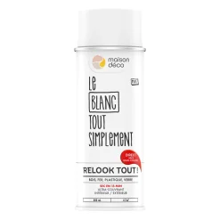 Discount Peinture Bombe de peinture blanc 0,4 ML - 4MURS Peintures