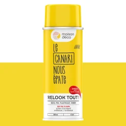 Outlet Peinture Bombe de peinture canari Brillant 0,4 L Peintures